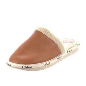 Chloe Leather Mules